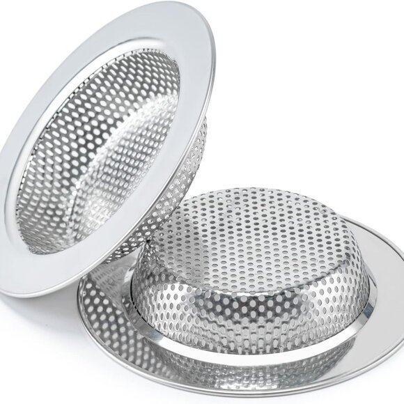 2 Pcs Sink Strainer for Most Kitchen Sink Drain Basket - Picture 2 of 7